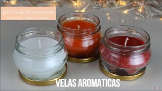 COMO HACER VELAS AROMATICAS MUY FACIL [upl. by Hulburt648]