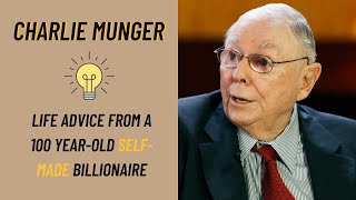 Charlie Munger 100 Years of Wisdom Summed up in 20 Minutes [upl. by Elleuqram]