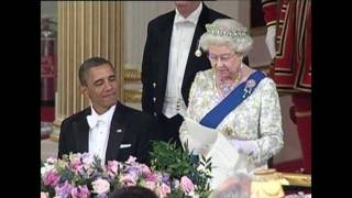 The Queens Speech at the US State Banquet [upl. by Quar]