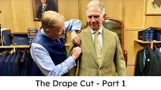 The Savile Row Drape Cut  Part 1 [upl. by Lindi923]