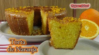 TORTA DE NARANJA muy fácil deliciosa y perfecta [upl. by Anerhs]