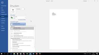 03 Word Datei ausdrucken [upl. by Llerud212]