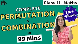 Permutation and Combination Class 11  Permutations Combinations  Chapter 7 Maths CBSE [upl. by Stucker]