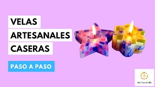 👉 Como Hacer Velas CASERAS principiantes😉 [upl. by Drummond]