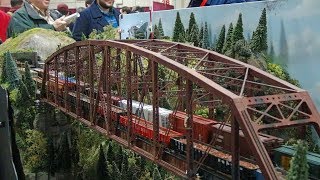 Amherst 2019 Railroad Hobby Show  Part 2 [upl. by Vitkun894]