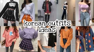 Cute korean outfits ideasullzang style🍷 [upl. by Eelegna]