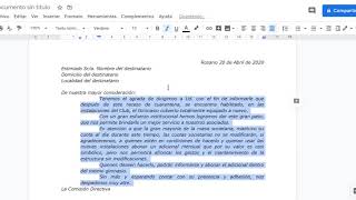 Interlineado y Sangría en Google Docs [upl. by Cletus]