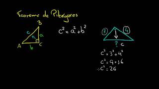 Teorema de Pitágoras  Introdução  Matemática Rio [upl. by Purvis197]