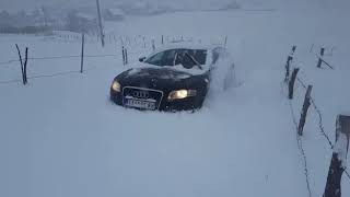 Audi a4 b7 20 quattro snow [upl. by Artekal]