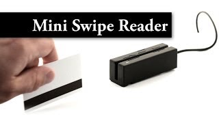 MagTek Magstripe Card Reader  MagneSafe  Swipe Card [upl. by Anitsej]