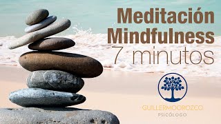 🧘‍♂🧘‍♀ Meditación guiada Mindfulness de 7 minutos [upl. by Aroon]