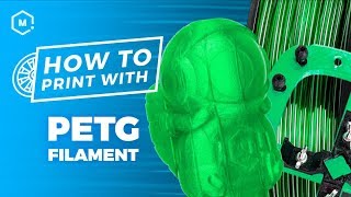 BEST TIPS FOR BETTER PRINTS WITH PETG  Everything you need to succeed with PETG filament [upl. by Amilah]