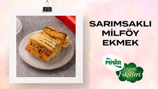 Sarımsaklı Milföy Ekmek [upl. by Melena]