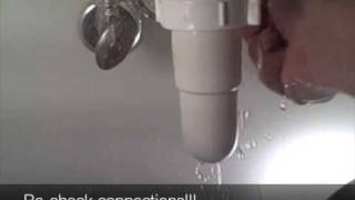 Grohe Faucet Installation [upl. by Eicirtap]