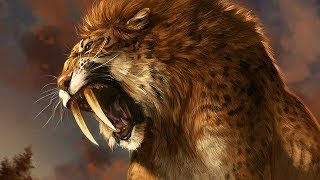 Saber Tooth Tiger  Ice Age Prehistoric Mammals  Science Documentary 2019 [upl. by Lundell]