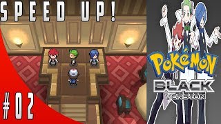 Pokemon Black Walkthrough Part 2  Striaton City amp Gym Leader Cilan SPEED UP [upl. by Phillane]