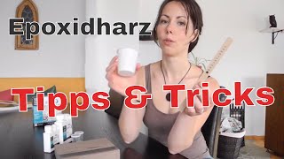 How to Epoxidharz Tutorial  gießen in Holz  Tipps amp Tricks Crystal Epoxy Resin Tutorial [upl. by Arlo]