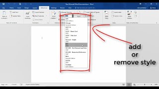 How to Add Bibliography Style Vancouver IEEE Reference Harvard to Microsoft Word Last Update [upl. by Henrie]