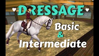 Dressage Moves  Intermediate and Basic  Star Stable Online [upl. by Anatniuq]