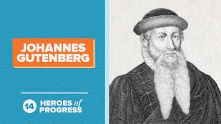 Johannes Gutenberg The Metal Movabletype Printing Press  Heroes of Progress  Ep 14 [upl. by Yniar791]