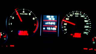 Audi A4 B7 18T BFB on LPG acceleration [upl. by Jerry575]