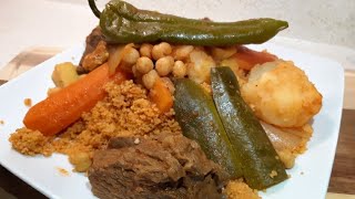 How to make Delicious Tunisian Couscous Easy recipe [upl. by Ysnap]