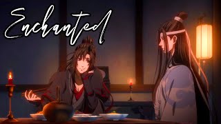 Enchanted  WangXian  Lan WangJi x Wei WuXian AMV Mo Dao Zu ShiFounder of diabolism [upl. by Riorsson812]