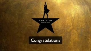 Congratulations  Hamilton Lyrics [upl. by Slocum661]