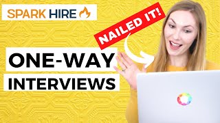 5 Ways to STAND OUT in a One Way Interview  Spark Hire Interview [upl. by Yhcir]