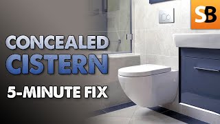 Concealed Cistern Problems 5Minute Fix [upl. by Christine78]