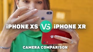 iPhone XR vs iPhone XS camera comparison [upl. by Ahsyak]