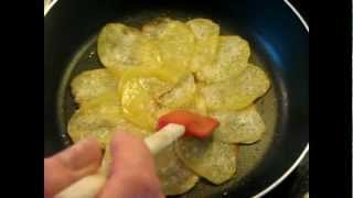 Potato Galette classic French garnish professional cooking recipe [upl. by Minetta]