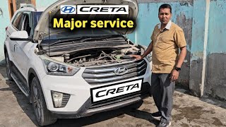 Hyundai Creta petrol Major Service [upl. by Latsryc]