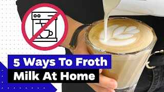 How To Froth Milk At Home Best Milk Frothers Review [upl. by Anihc879]