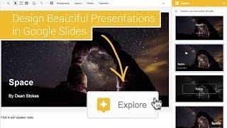 How to Design Beautiful Presentations in Google Slides  GSuite [upl. by Lerraj]