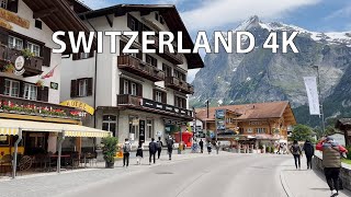 Switzerland 4K  Scenic Drive  Alps Villages [upl. by Amandie404]