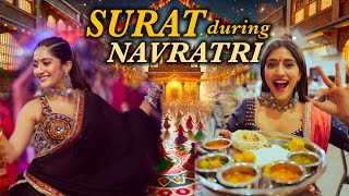 I celebrated NAVRATRI in SURAT 😻 [upl. by Karlens840]