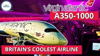 VIRGIN ATLANTIC review Economy class on the amazing A350 [upl. by Aliehs627]