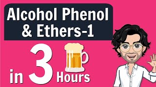 Alcohol Phenol and Ethers in 3 Hours for Class 12 Boards  Complete NCERT  Notes [upl. by Ahsinut]