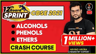 Alcohols Phenols and Ethers Class 12 Chemistry  Class 12 Board Exam 2021 Preparation  Arvind Arora [upl. by Siloa821]