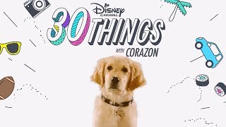 30 Things with Corazon  Pup Academy  Disney Channel [upl. by Sueddaht]