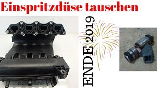 HOW TO  Einspritzdüse wechseln RENAULT CLIO II [upl. by Whitcomb346]