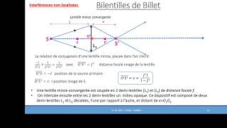 Cours Optique Physique Partie 32 SMP S4 [upl. by Wiencke]