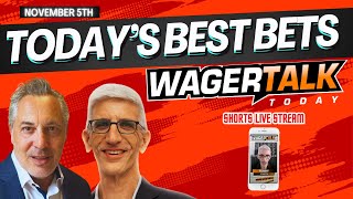 WAGERTALK TODAY BEST BETS IN CBB  NFL  CFB  NHL [upl. by Dickerson]