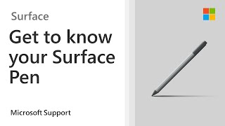 How to use the Surface Pen  Microsoft [upl. by Doownil]