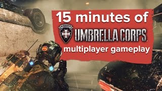 15 minutes of Resident Evil Umbrella Corps mutiplayer gameplay  PS4 gameplay [upl. by Changaris]