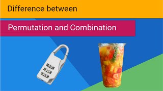 Difference between Permutation and Combination [upl. by Muryh]